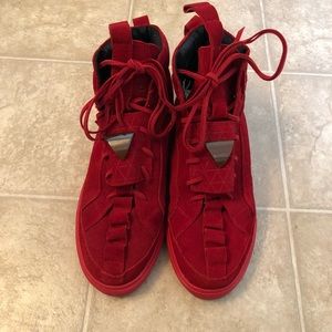 Patrick Mohr K1X MK4 “Red” Suede Shoes